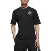 Jordan T Shirts Men's Black Crew Neck Moderate Straight Fit DM1455-010