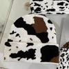 Halloween Knitting Cow Pattern Soft Unisex Hat Adult Outdoors for Ski Cycling