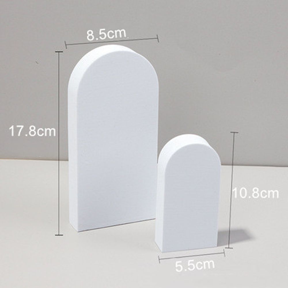 Photography Decoration Shooting Props Geometric Stereo Ins Wind Net Red White Photographic Prop