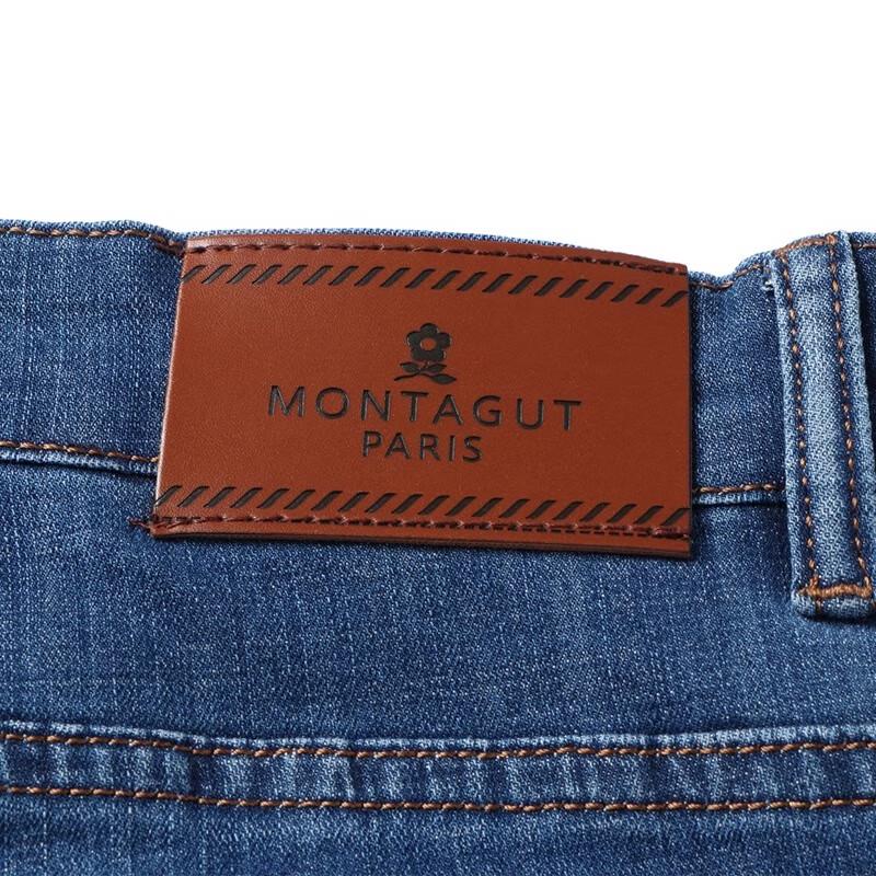 MONTAGUT Men's Summer Straight-Leg Jeans