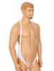 Mens Sleeveless Body Chest Harness Halter Neck Mankini Jockstrap Lingerie Underwear Leotard Bodysuit