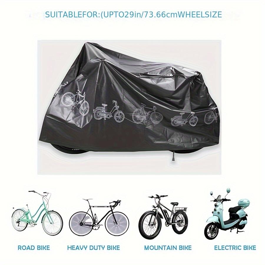 Bicycle Cover Outdoor Bicycle Storage Waterproof Bicycle Cove Universal UV Resistant Dustproof Scooter Cover Bicycle Accessories