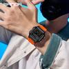 Sanda Sports Waterproof Square Electronic Watch for Teens - Unisex Fashionable and Simple Design