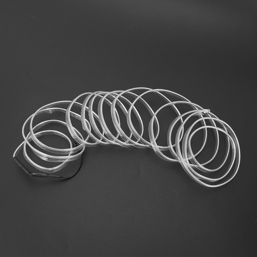 Car Decorative Light Strip Interior Lighting Auto LED EL Cold Lamp Modification PartsWhite