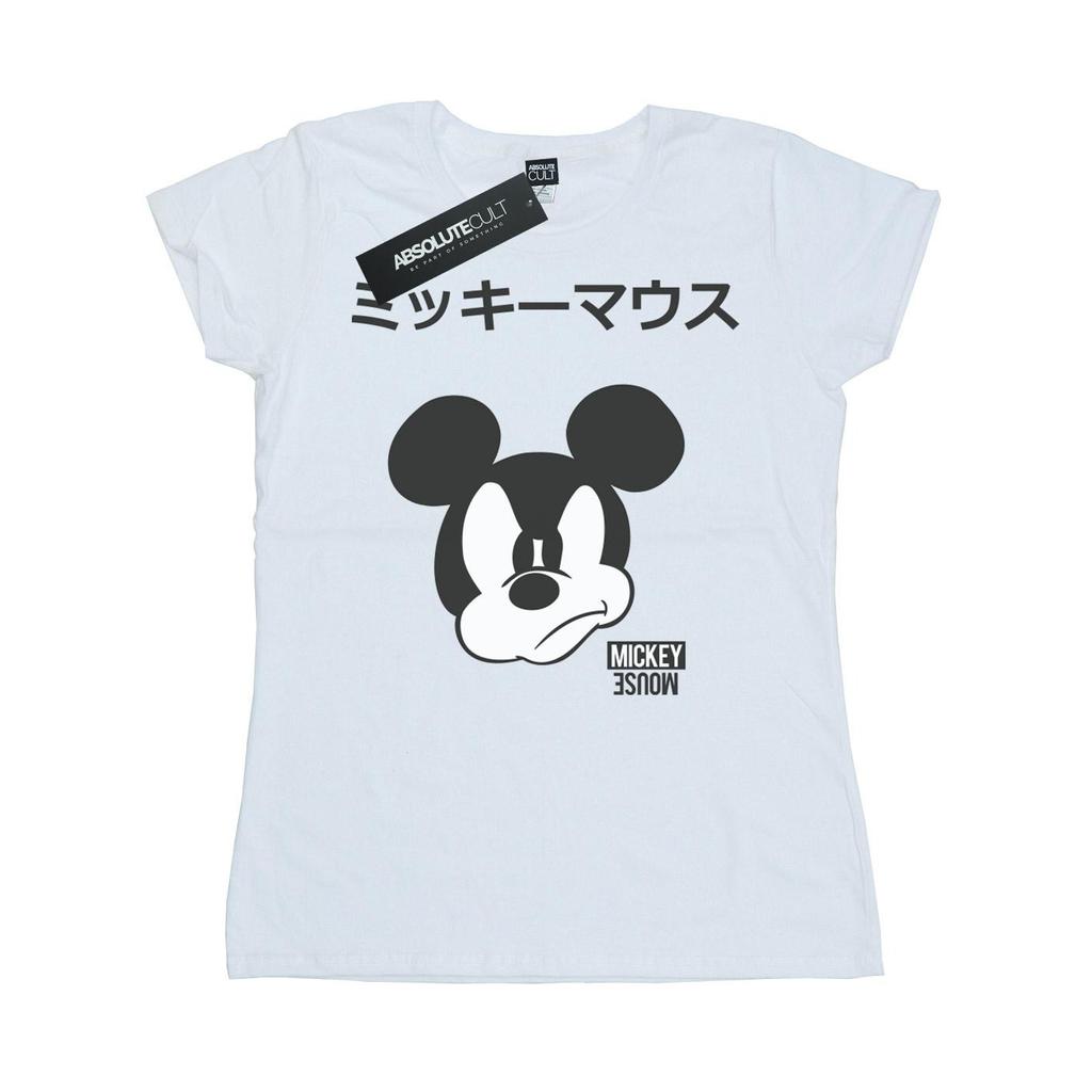 Disney Womens/Ladies Mickey Mouse Japanese Cotton T-Shirt