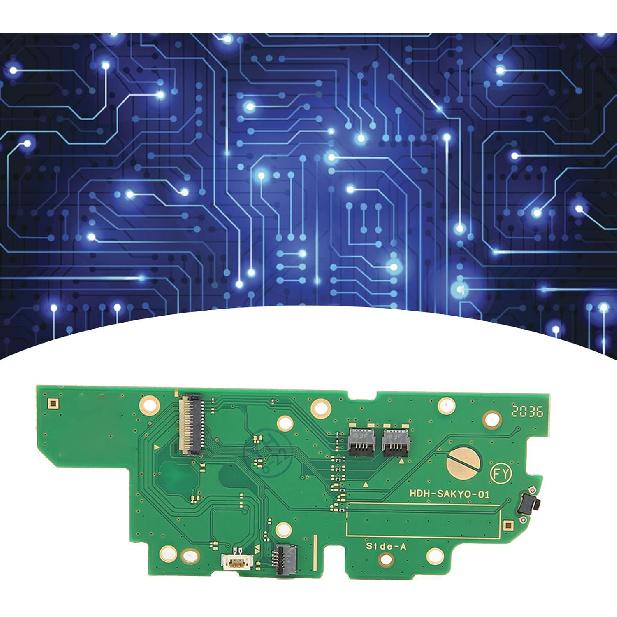 ASHATA Left Side L Board Motherboard for Switch Lite, Game Console Key Board Replacement Part for Switch Lite Left Handle,HDH SAKYO 01