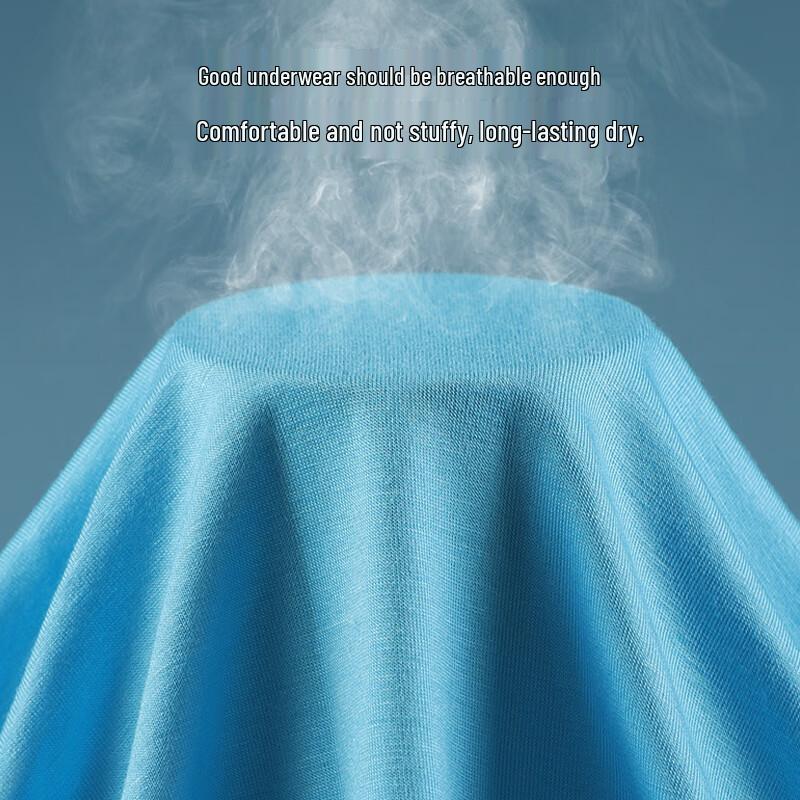 Men's Antibacterial Cotton Boxer Briefs 3-Pack