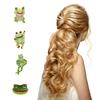 Girls Ponytail Holder Fun Hair Catch Y2K Headdress Cute Frog Harajuku Hottie Claw Clip Hair Catch