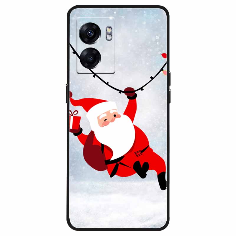 For OPPO Realme C33 Case C30s Christmas Silicone Soft TPU Cover Cases for Realme 9 Pro Plus Coque Realme8 5G New Year Gift Funda