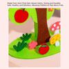 Non-Woven Fabric DIY Craft Kit Vibrant Colors Seasonal Tree Decor  Parent-Child Activity