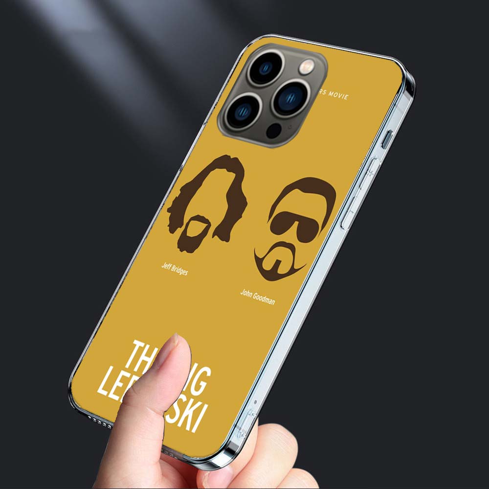 The Big Lebowski Phone Case For Iphone 16E 15 Pro 14 Plus 17E 16 17 Pro Max Air 11 12 13 Mini Shockproof Capa Cute Cover TPU