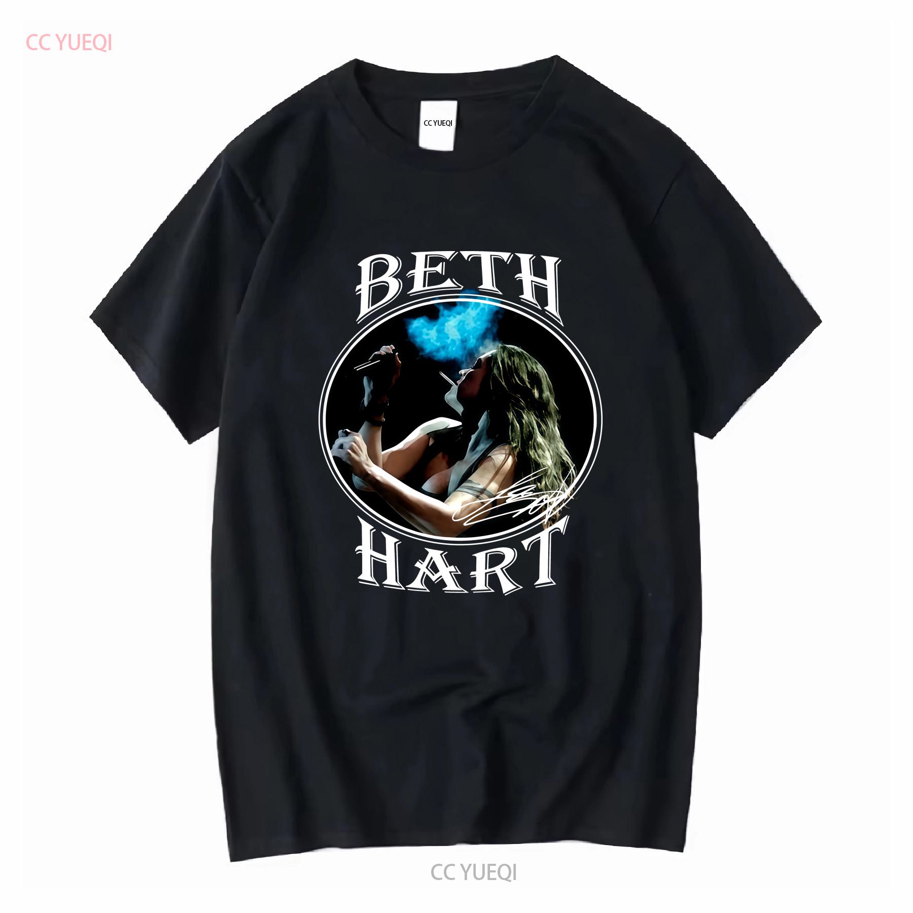 

new Beth Hart For Fan Cotton T shirt vintage Washed Casual Stretched designer clothes Top For Everyday Wear Slightly Soft 4XL