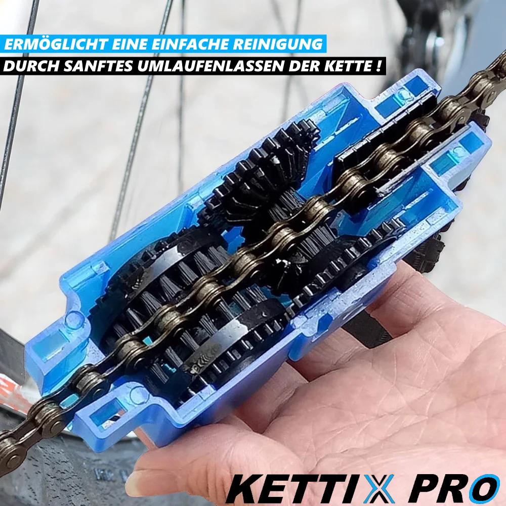 KETTIX PRO Pro Fahrrad Kettenreinigungsset Kettenreinigungsgerät Reiniger