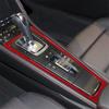 Red Carbon Fiber Gear Shift Frame Cover Trim For Porsche 718 Boxster Cayman