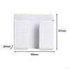 Mobilephone Mount Bracket with Reserved Charging Hole Multipurpose Compact Dock Storage Box