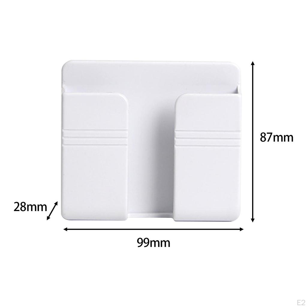Mobilephone Mount Bracket with Reserved Charging Hole Multipurpose Compact Dock Storage Box