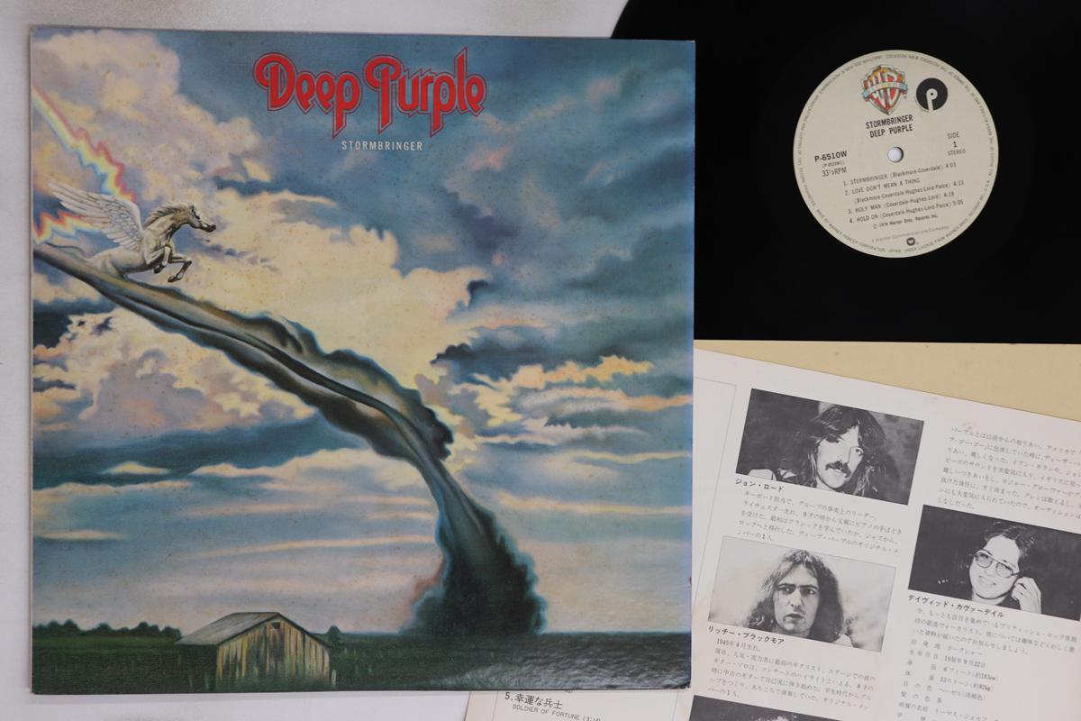 

LP Пластинка DEEP PURPLE - Stormbringer P6510W WARNER BROS 1981 Япония Рок Б/У