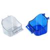 Bird Feeder Outdoor Easy-to And Convenient For Parrots Easy To Clean PP Bird Cage Parrot Bird Bath Bowl Bird Baths, Blue
