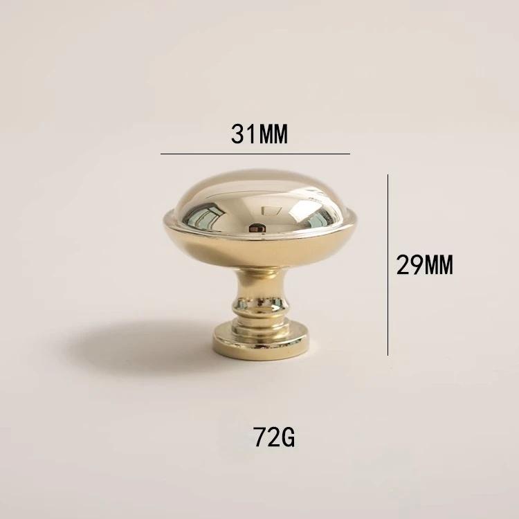 

Нова Французька Італійська Високоякісна Ручка для Шафи Ручка з Масивної Латуні Гальванічне Покриття Золотом Двері Шафи Взуттєва Шафа Довга Ручка