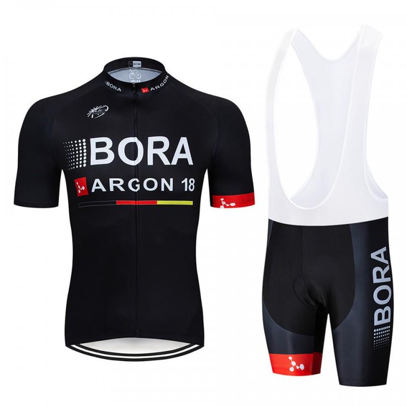 Mens Cycling Jersey Bib Shorts Set Breathable Mesh Bike Outfit Road