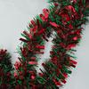 1-5Pcs Christmas Tinsel Garland Xmas Tree Hanging Ornaments Red Green Strip Ribbon New Year Party Home Indoor Outdoor Decoration