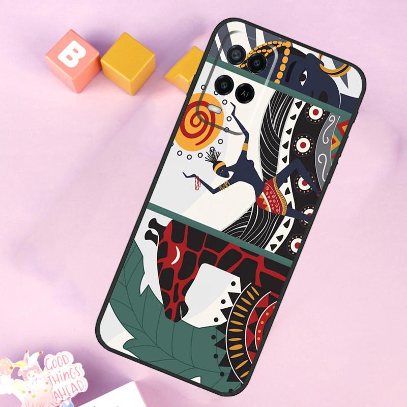 

Племенной ацтекский геометрический цветной чехол для Oppo A60 A80 A40 A15 A16 A17 A57 A94 A74 A54 A76 A96 A18 A38 A58 A78 A98 A5 A6 Pro OPPO A77 5G