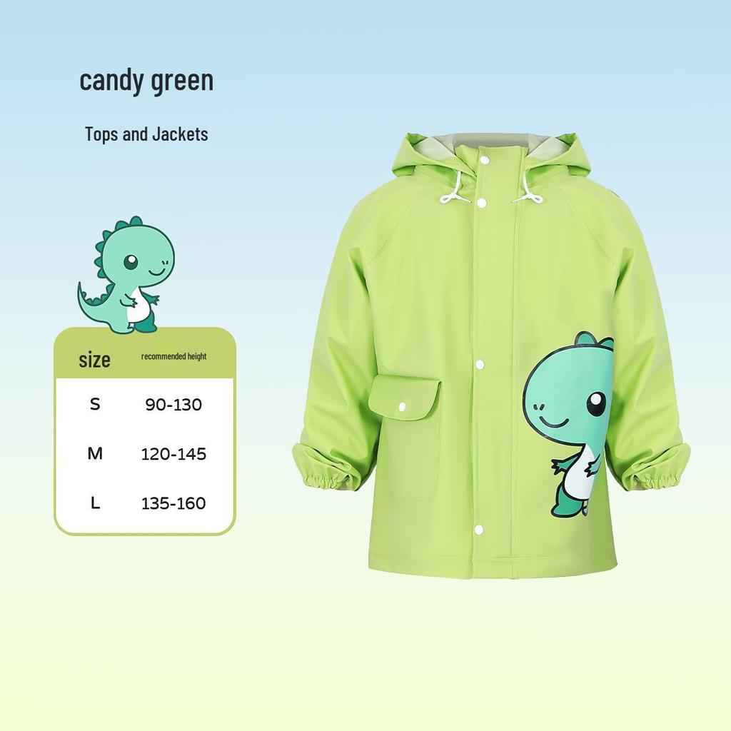 Two-Piece Children's Water Play Suit: Raincoat & Boots for Boys, Girls, Babies - Ideal for Kindergarten, School, Beachcombing.
