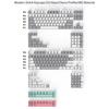 Cherry Profile 253 Keys Toxic Keycap Set Double Shot ABS Keycaps for Gateron MX Switches Mechanical Gamer Keyboard