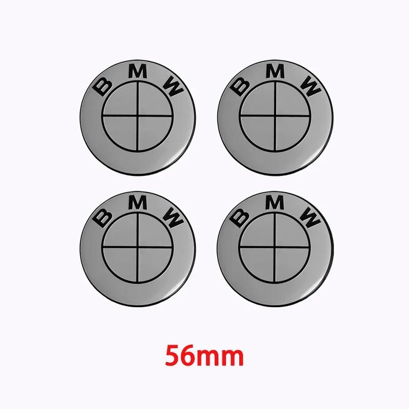 cvbsy2 New black white Logo for BMW F30 F32 F34 F20 X3 X5 X6 ABS badge logo sticker 74/82mm front/rear logo 56/68mm wheel hub cover.