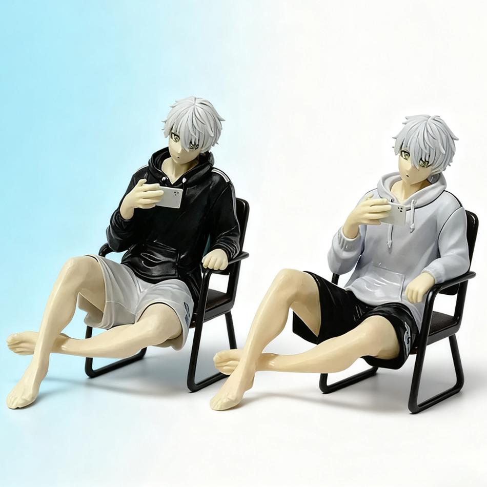 New 8.5cm Megahouse Blue Lock Nagi Seishiro GEM Anime Figure PVC Cute Table Decoration Model Toys Kids Christmas Birthday Gifts