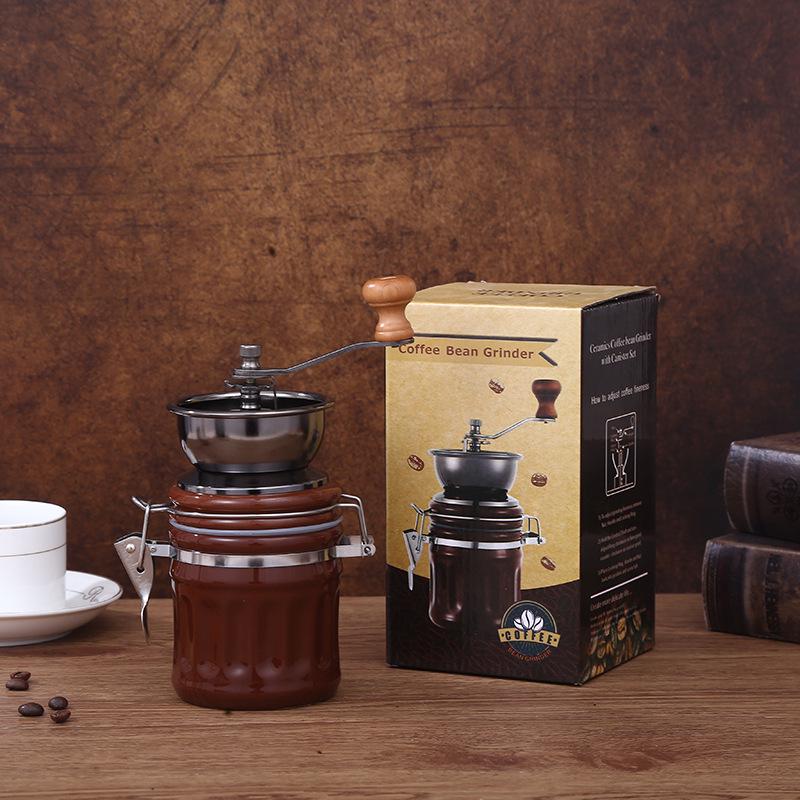 

Portable Hand-Crank Coffee Bean Grinder - OEM Supported