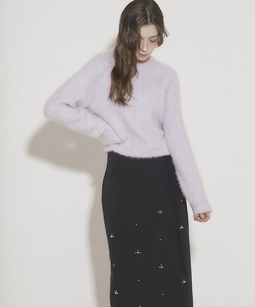 Eoboneoseu Wool Brush Sweater [Violet]