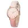 Fashion Pointer Watch Leather Wristband Women's Watch Quartz Watch