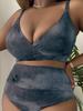 Plus Size High Waist Sexy Bikini Swimsuit