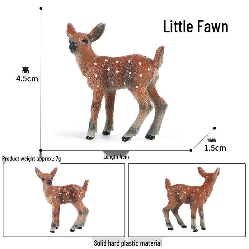Children s Jungle Animal Simulation Set: Marmot, Wild Boar, Bat, and Squirrel Christmas Ornaments