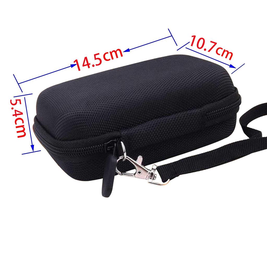 Waiyu JP Compatible Storage Case for Yamaha and KORG Protective Carrying Case TDM-710/TDM-700DAL2/TDM-700G TM-60/TM-50 Tuners/Metronomes. (Black).