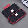 Memory Card Case Portable Large Capacity Waterproof Anti-Shock Camera Memory Card Holder Organizer Carrying Storage Box