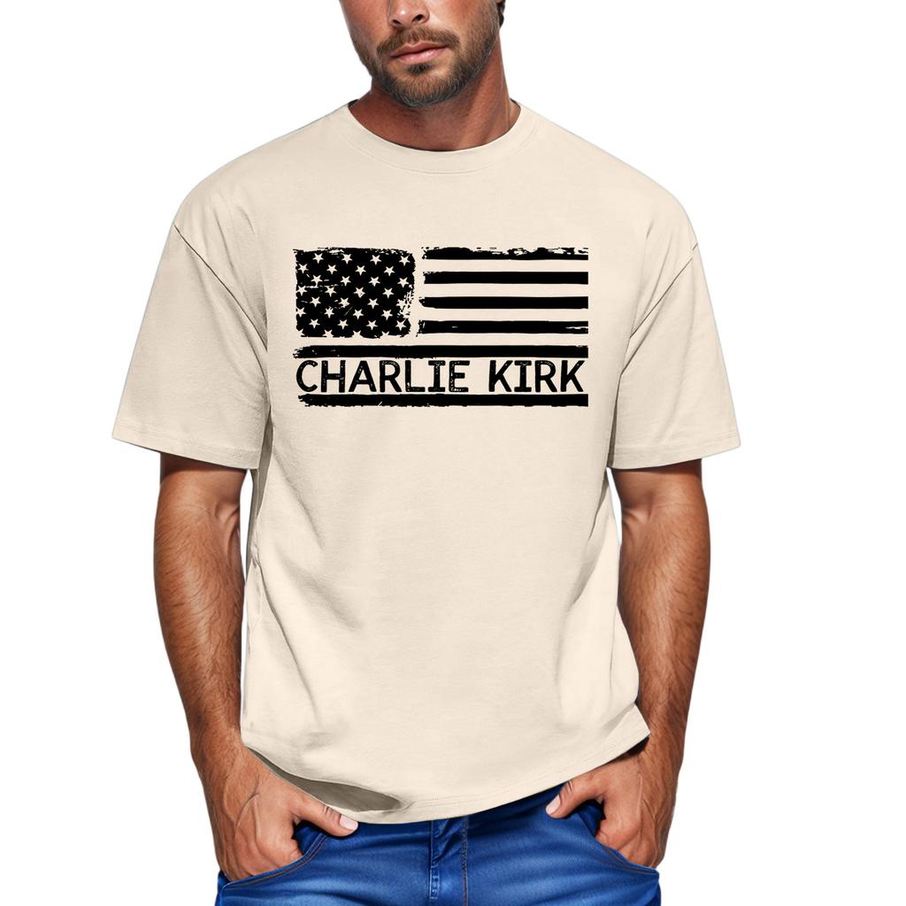 Men'S Fashionable T-Shirt, Street Casual Short Sleeved Clothing
