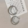Women's Layered Basic Hoop Earrings (2 Colors)
