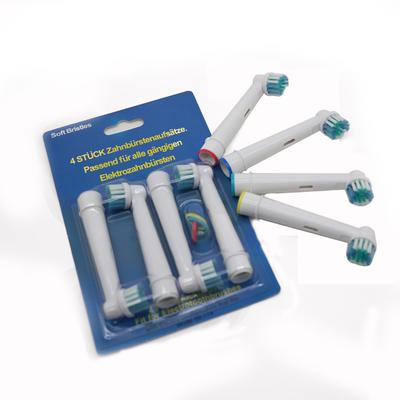 4 יחידות לראשי מברשת שיניים אורל בי Sensitive Clean SB-17A משלוח חינם