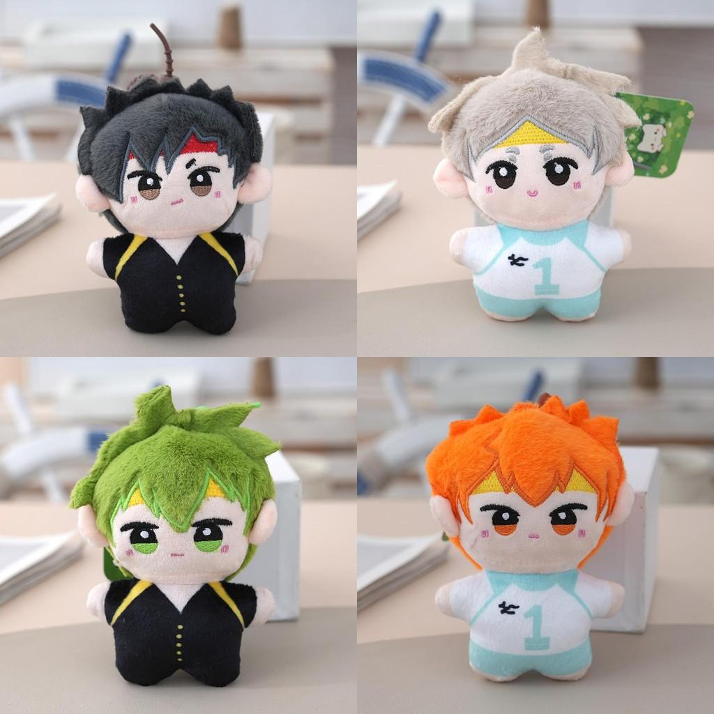 Inspired Haikyuu Anime Plush Toy Keychain With Pp Cotton  For Bag Accessories Charm