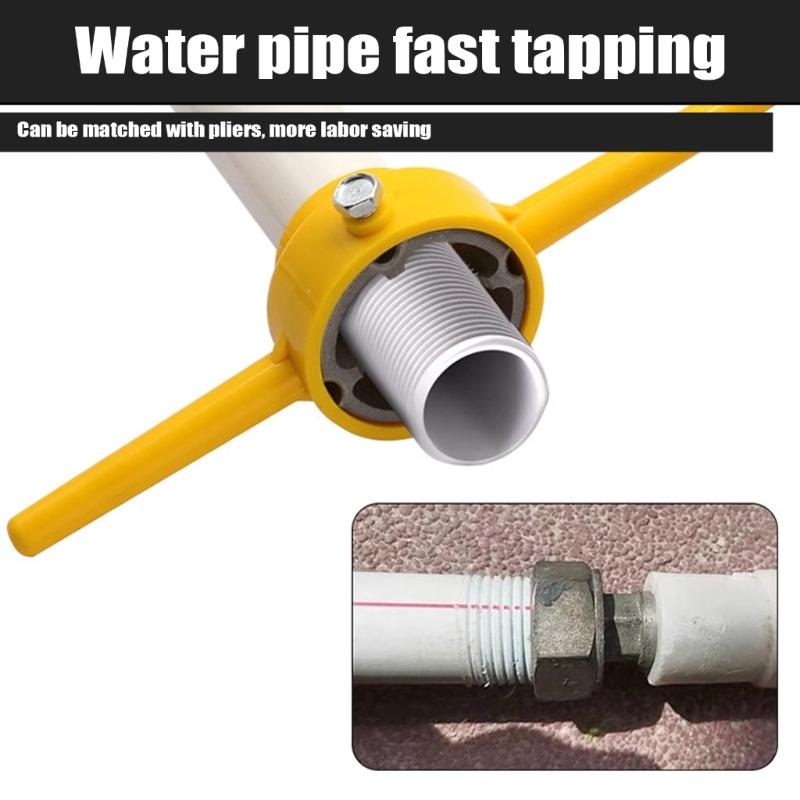 Versatility Pipe Thread Maker Tool Pipe Threader Includes Threading Die For Homes Repairs And Construction Site