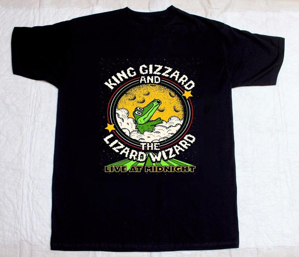 Nové tričko King Gizzard & the Lizard Wizard Dárek Pro Fanoušky Unisex Tričko CT112 Unisex Tričko