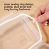 Refrigerator Specific Food Grade Sealed Portable Fresh-keeping Fruit Food Storage Box