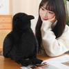 Sale Black Raven Crow Animals Plush Dolls Super Soft Throw Pillow Toys Cartoon Home Decor for Boys Christmas Birthday Gift