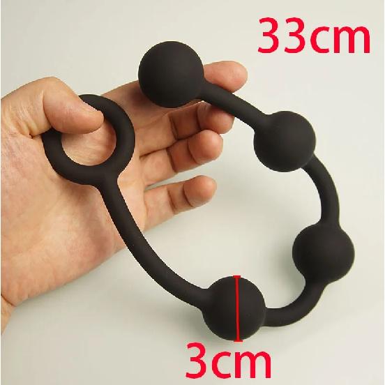 Silicone Annals Anal Beads Balls Training Dilator,Prostate Ass But Butt Plug Sex Toys,Analplug Buttplug Butplug