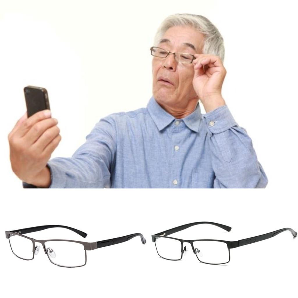 Trendy Metal Reading Glasses For Seniors Fashionable Optical Frame 2021 Summer Collection