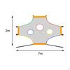 Fotbalová házecí síť Fotbalová branka Tréninkový terč Vybavení Plošná síťovina