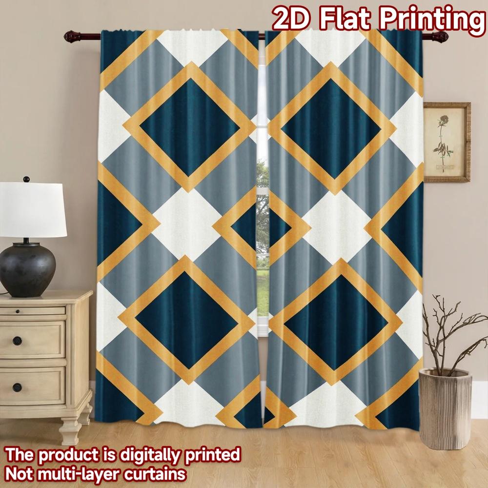 2D flat Photography Backdrop Photography Backdrop Geometric Diamond 100% Polyester Holiday Decorations Perfect for Indoor