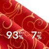 Jianjiang Modal Underwear for Men, Snake Year Zodiac, Antibacterial Boxer Briefs, Seamless Breathable Red Underwear for Men, 3-Pack